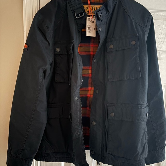 Superdry Merchant Store Men's Wax Jacket - Picture 1 of 3